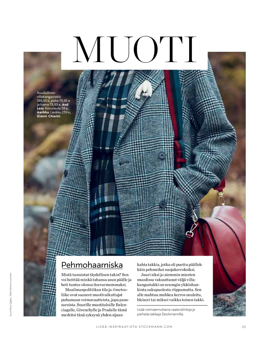 Stockmann Stockmann Magazine Syyskuu 2018 sivu 35