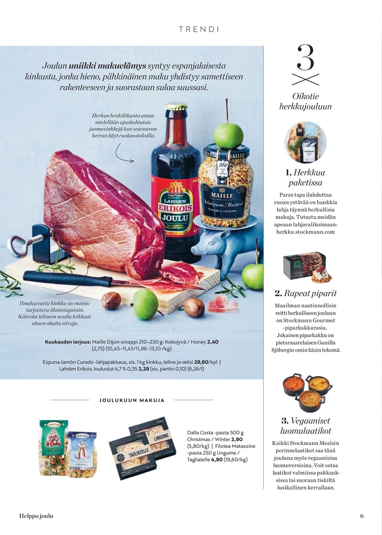 Stockmann Herkkulehti Joulukuu Suomi sivu 6