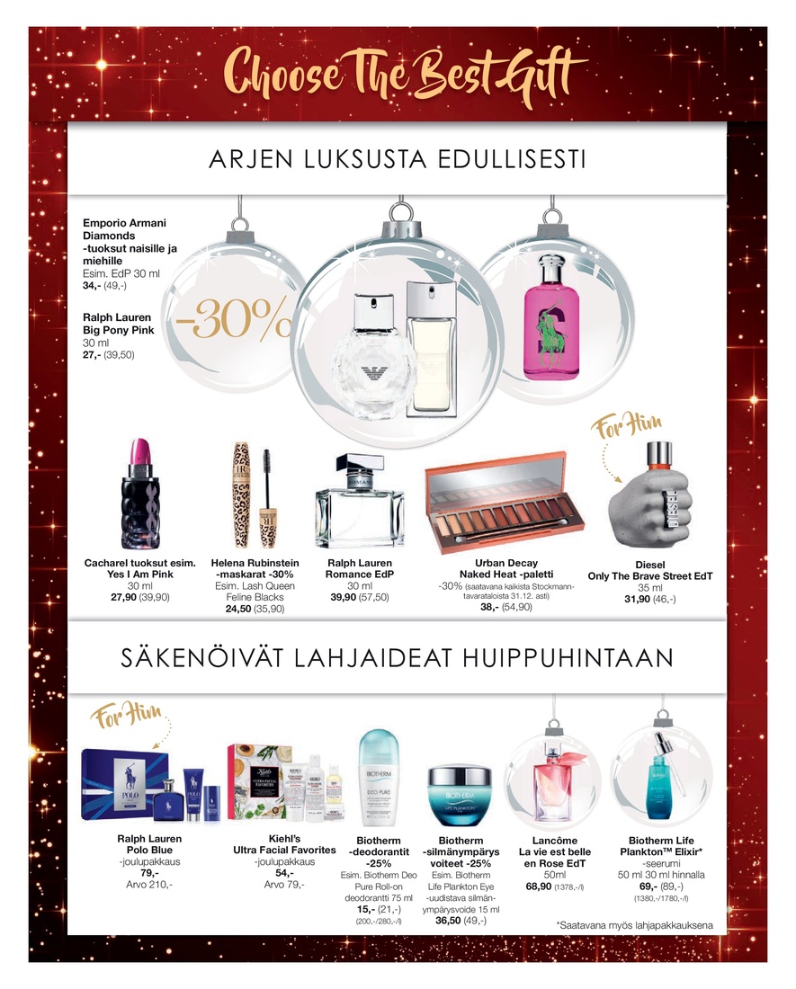Stockmann Stockmann Magazine Xmas 2019 FI sivu 25