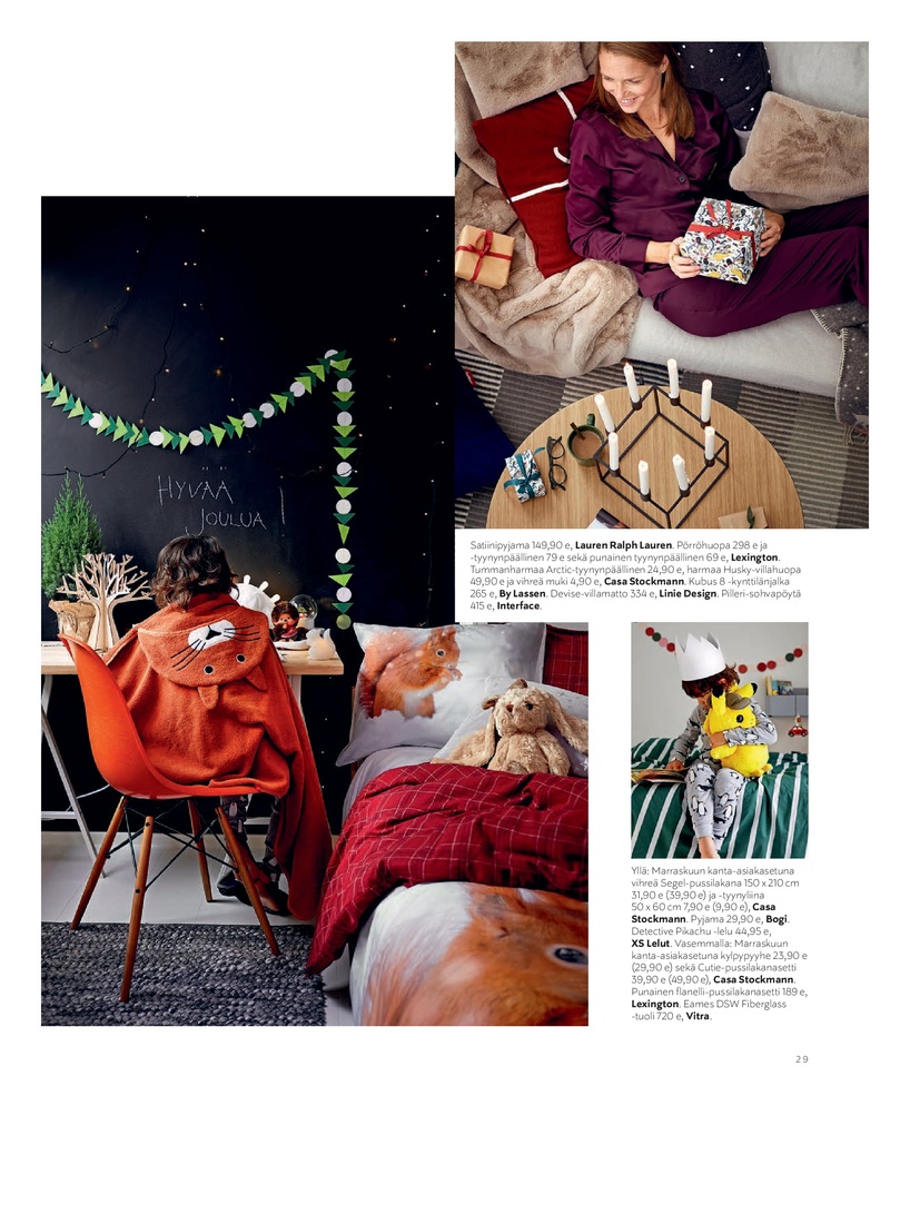 Stockmann Stockmann Magazine Xmas 2019 FI sivu 29