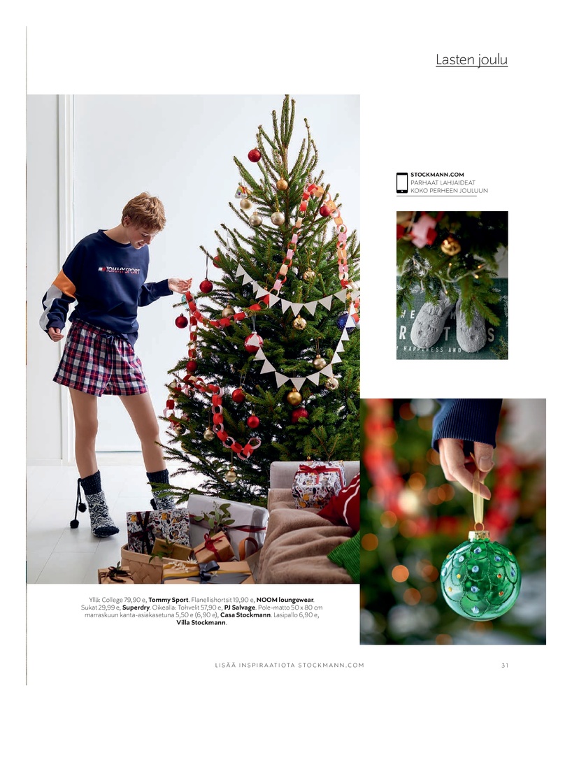 Stockmann Stockmann Magazine Xmas 2019 FI sivu 31