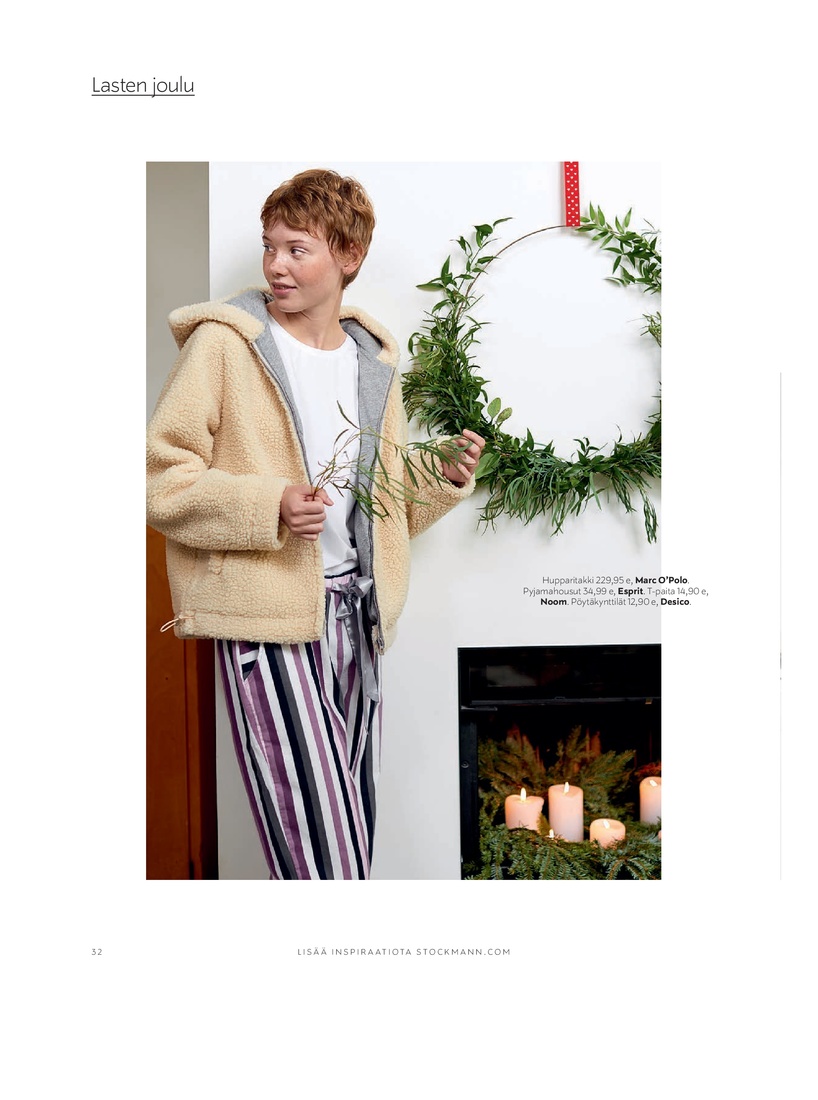 Stockmann Stockmann Magazine Xmas 2019 FI sivu 32