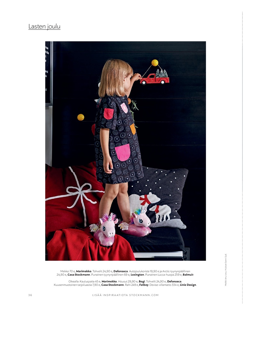 Stockmann Stockmann Magazine Xmas 2019 FI sivu 36