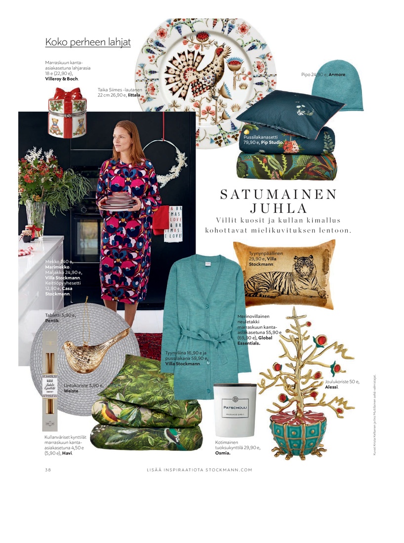 Stockmann Stockmann Magazine Xmas 2019 FI sivu 38