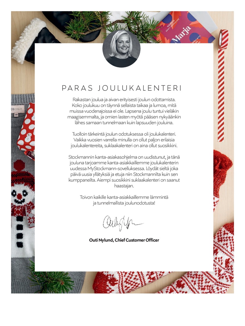 Stockmann Stockmann Magazine Xmas 2019 FI sivu 6