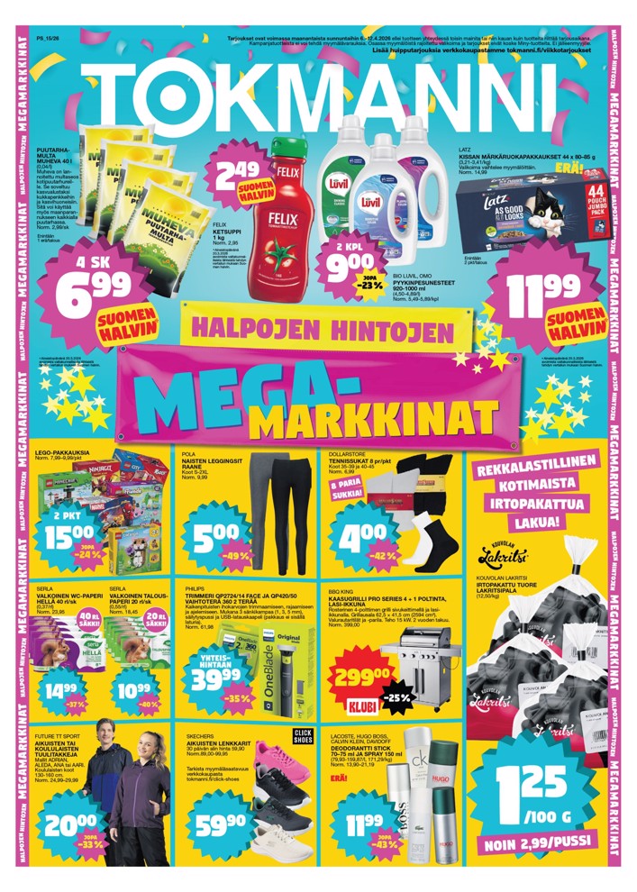 Tokmanni Lue Uusin Tarjoussanomat