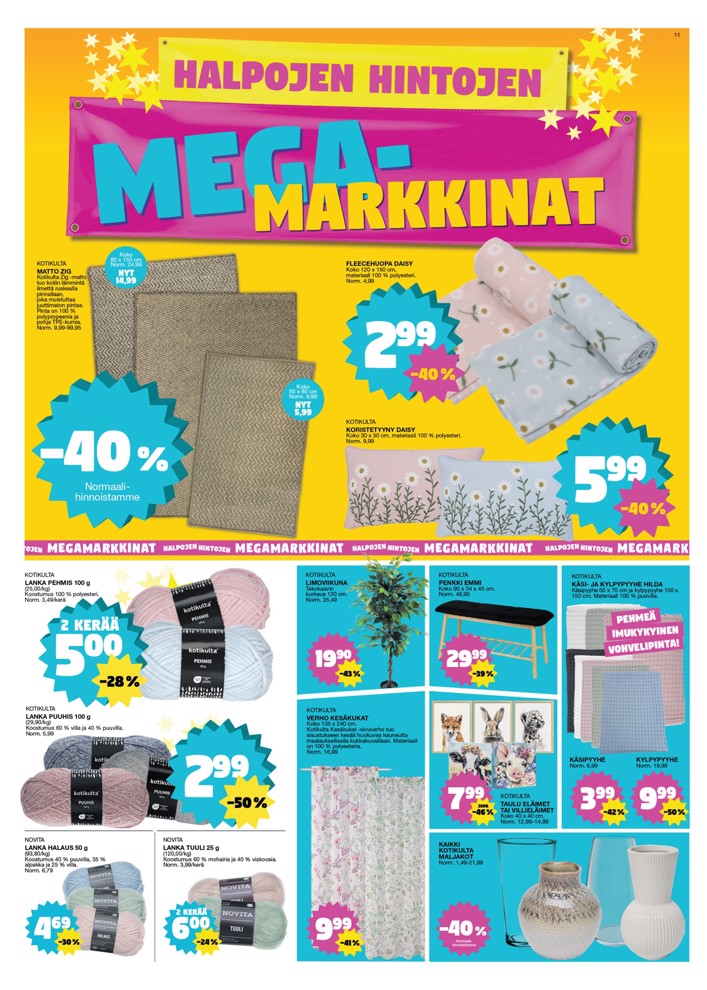 Tokmanni Lue Uusin Tarjoussanomat sivu 11