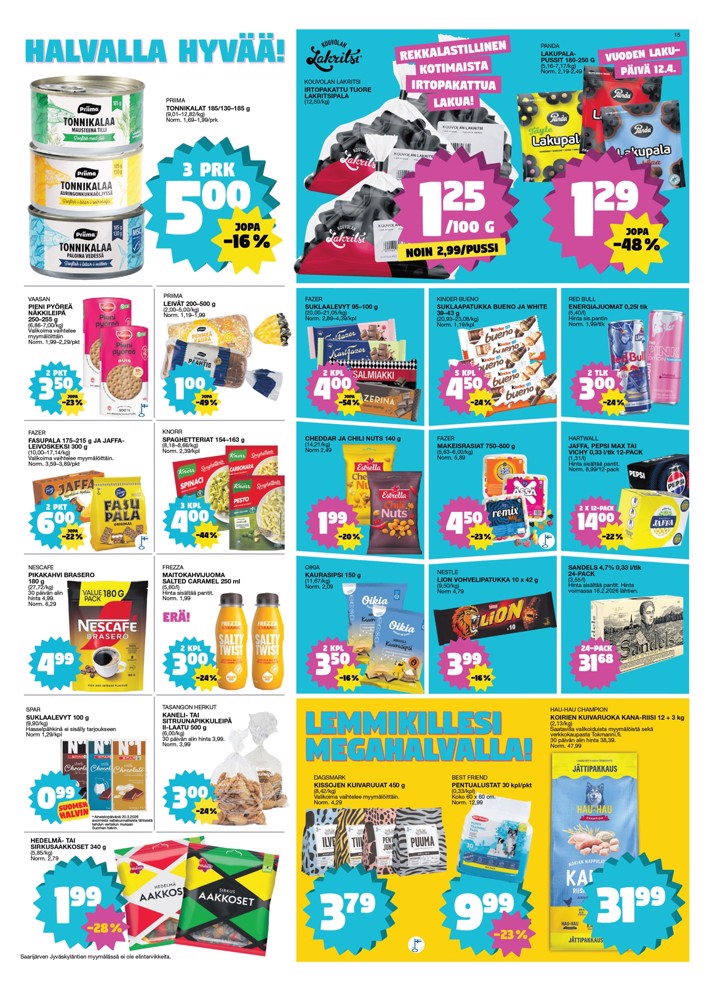 Tokmanni Lue Uusin Tarjoussanomat sivu 15