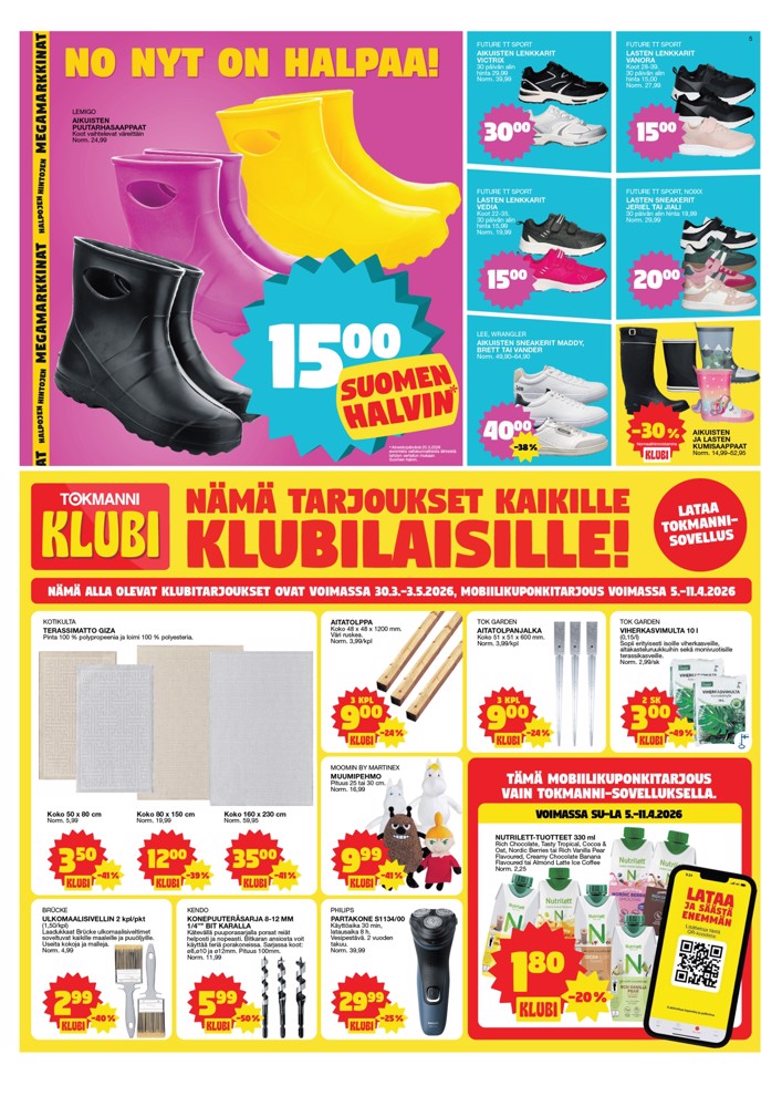 Tokmanni Lue Uusin Tarjoussanomat sivu 5
