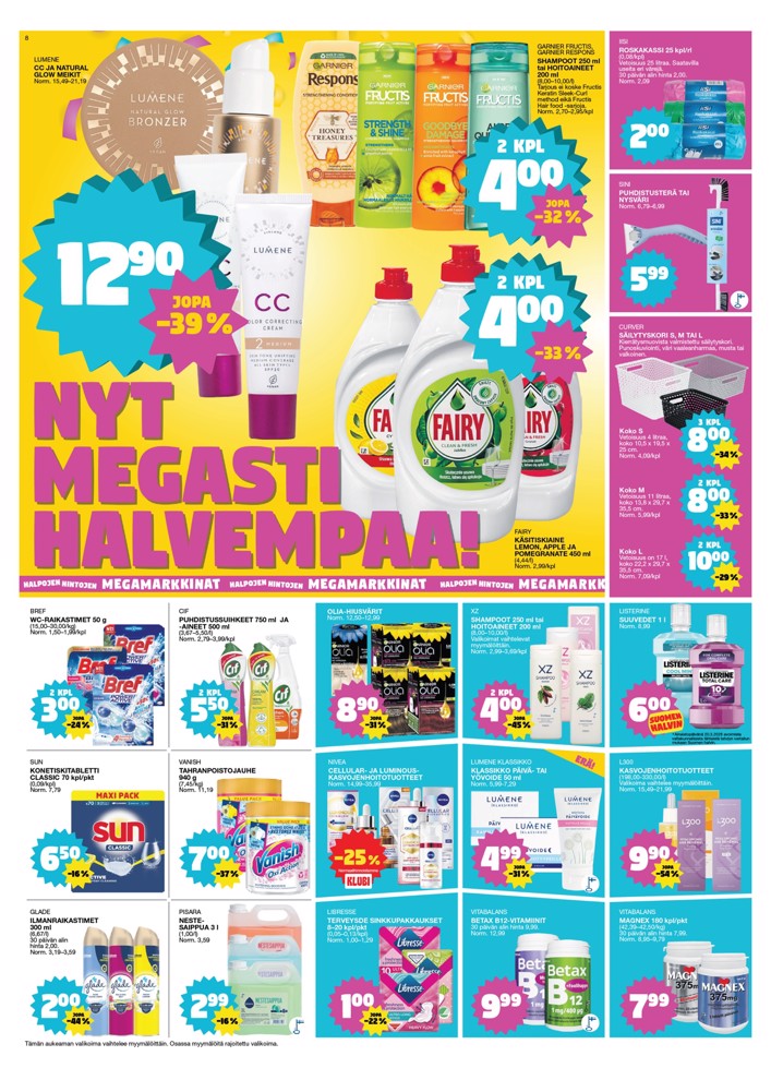 Tokmanni Lue Uusin Tarjoussanomat sivu 8