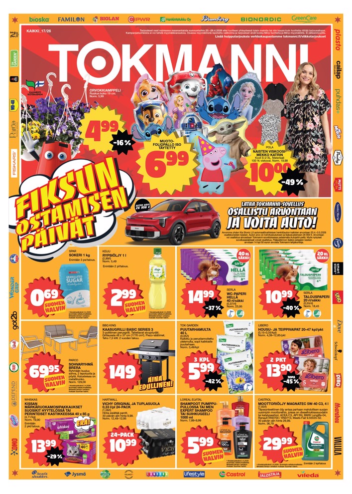 Tokmanni Lue Uusin Tarjoussanomat