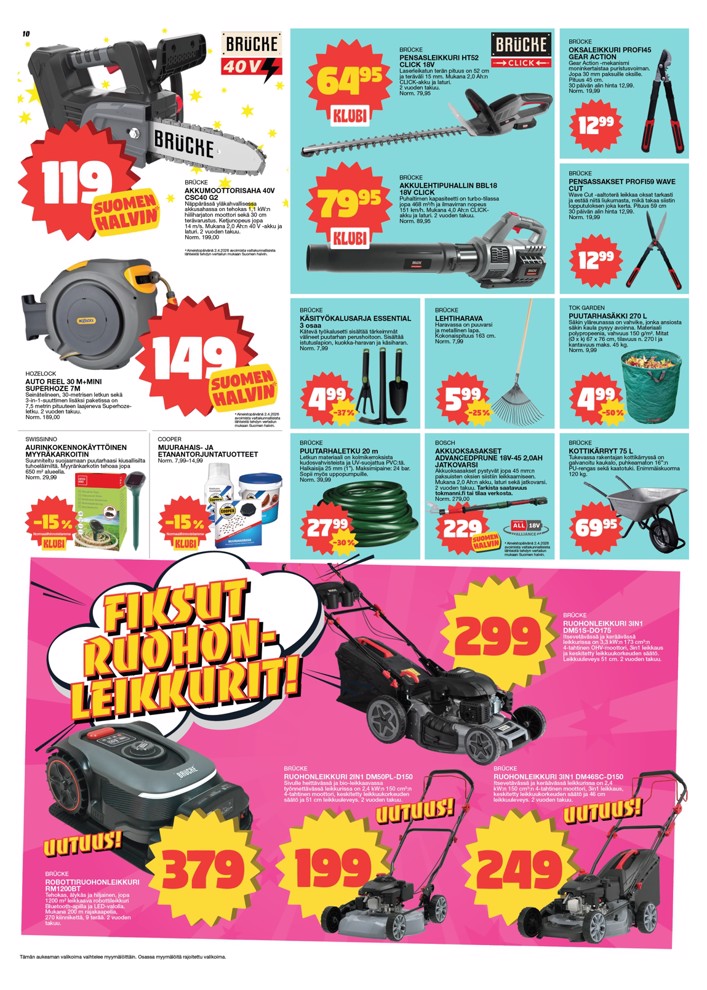 Tokmanni Lue Uusin Tarjoussanomat sivu 10