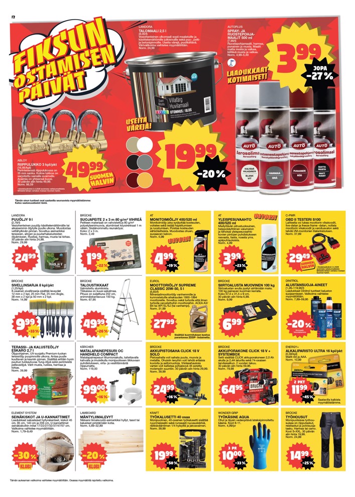 Tokmanni Lue Uusin Tarjoussanomat sivu 12