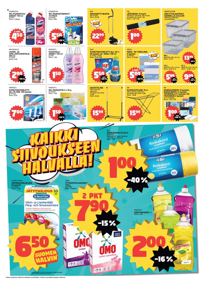 Tokmanni Lue Uusin Tarjoussanomat sivu 6