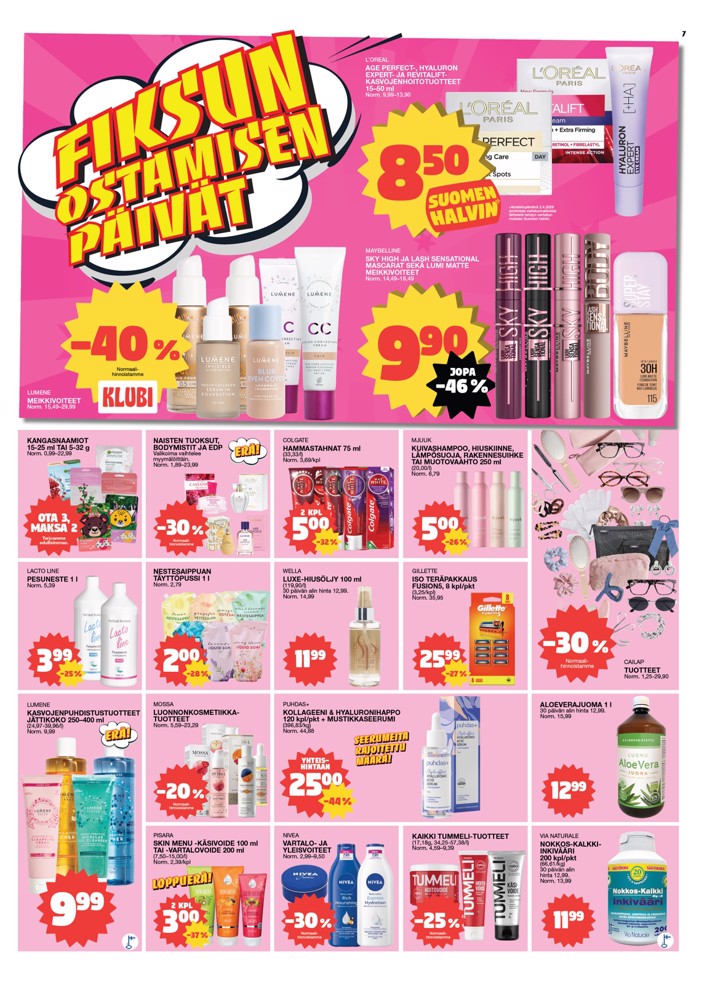 Tokmanni Lue Uusin Tarjoussanomat sivu 7