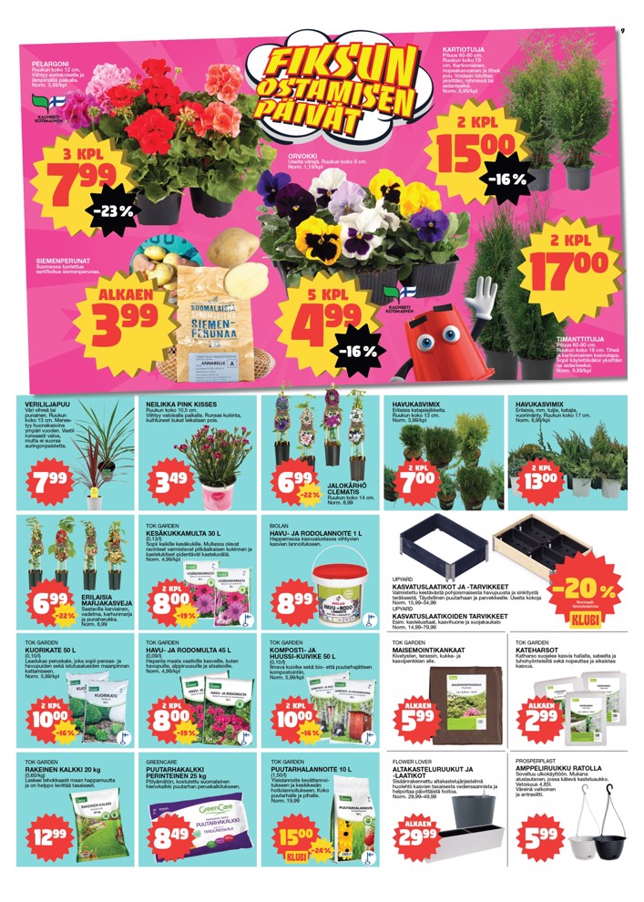 Tokmanni Lue Uusin Tarjoussanomat sivu 9