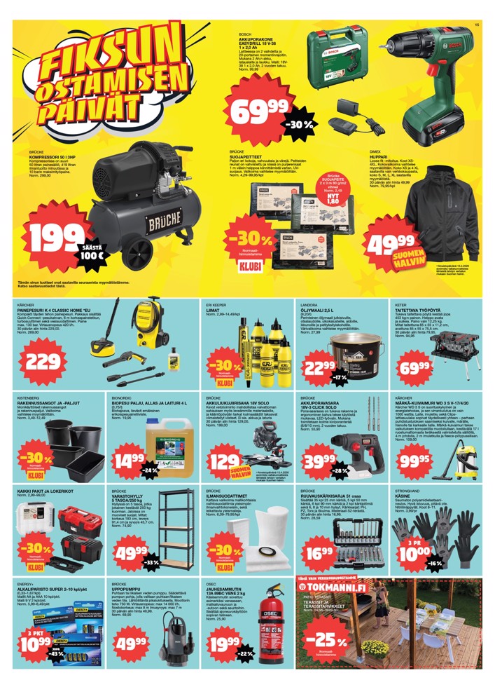 Tokmanni Lue Uusin Tarjoussanomat sivu 15