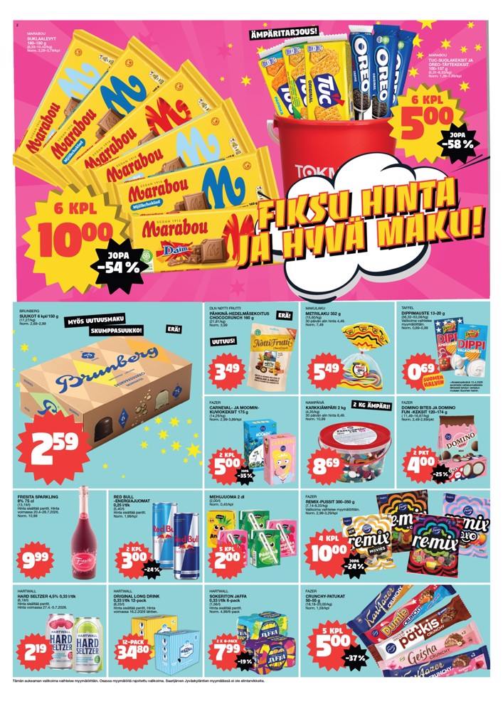 Tokmanni Lue Uusin Tarjoussanomat sivu 2