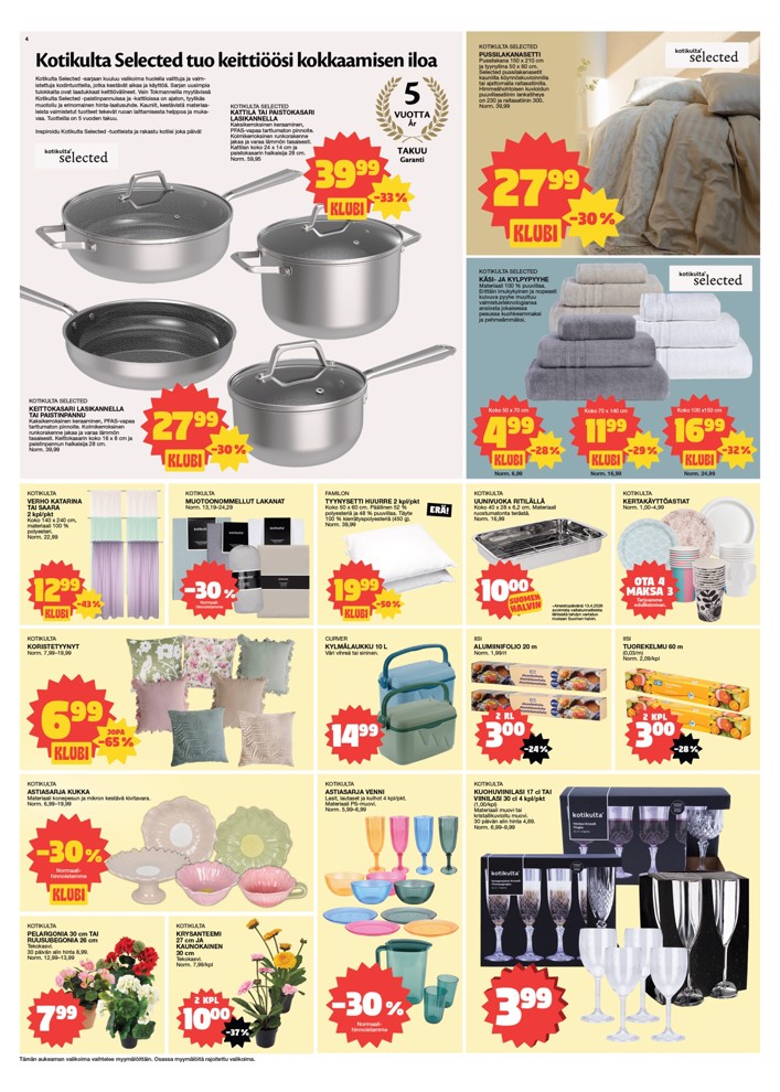 Tokmanni Lue Uusin Tarjoussanomat sivu 4