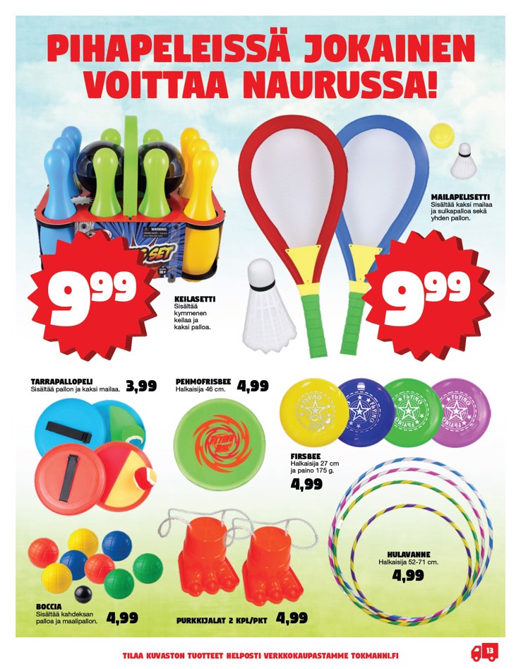 Tokmanni Lelut 2026 sivu 13