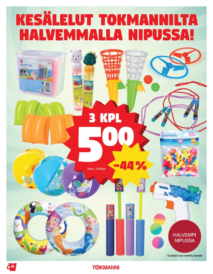 Tokmanni Lelut 2026 sivu 14