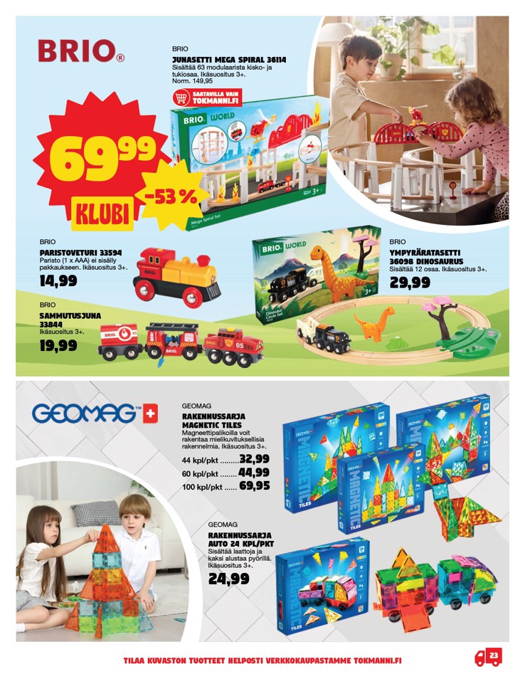 Tokmanni Lelut 2026 sivu 23