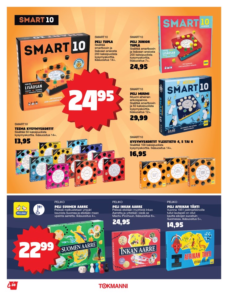 Tokmanni Lelut 2026 sivu 30