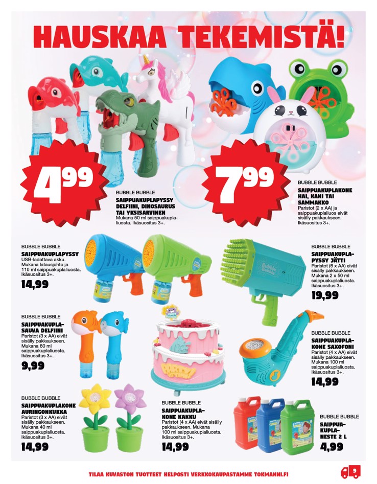 Tokmanni Lelut 2026 sivu 9