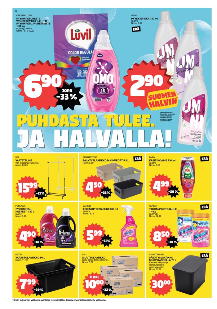 Tokmanni Lue Uusin Tarjoussanomat sivu 10
