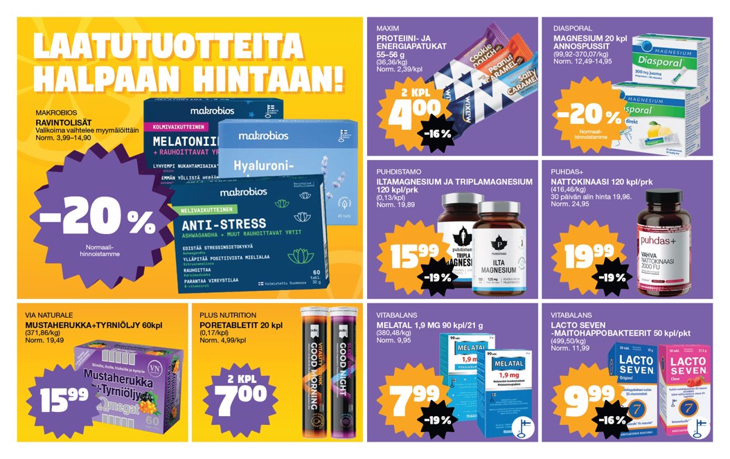 Tokmanni Terveystuoteliite vk 19 sivu 2