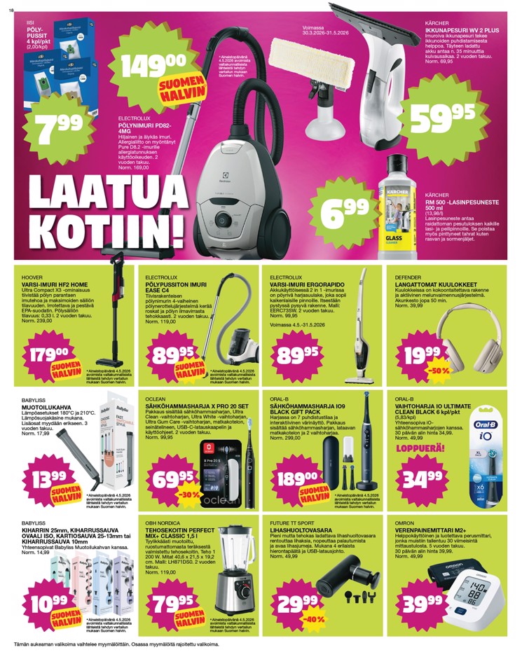 Tokmanni Lue Uusin Tarjoussanomat sivu 18