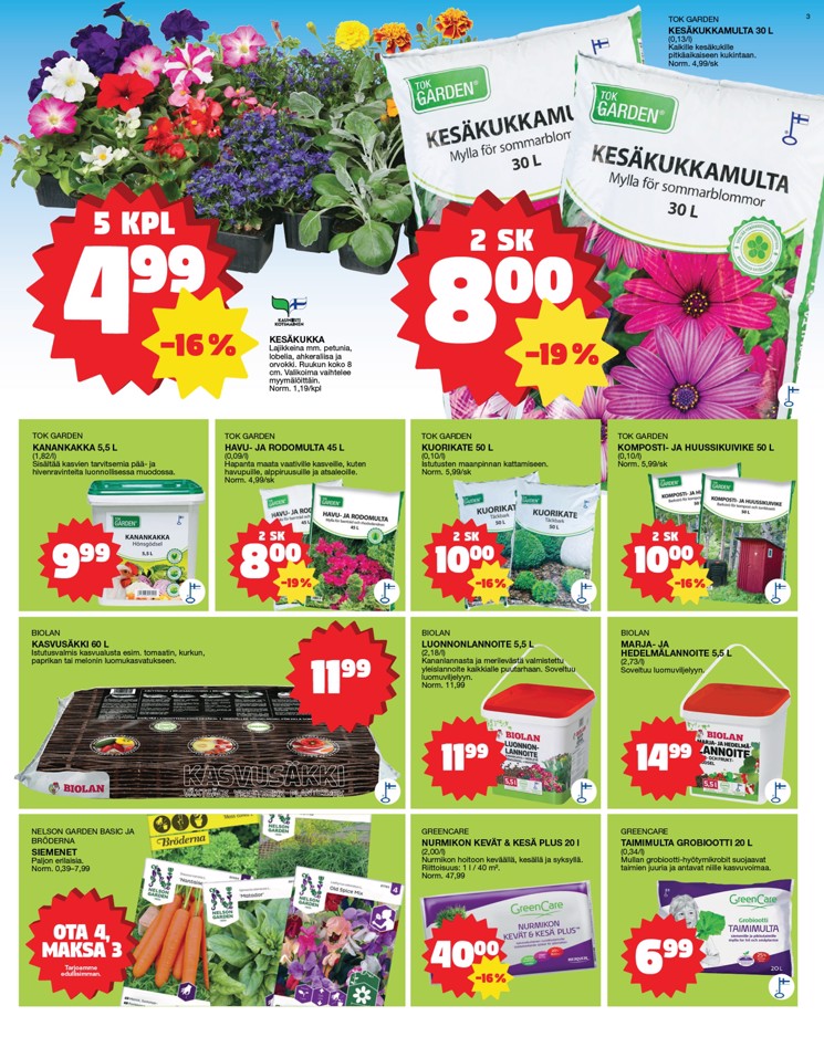 Tokmanni Lue Uusin Tarjoussanomat sivu 3