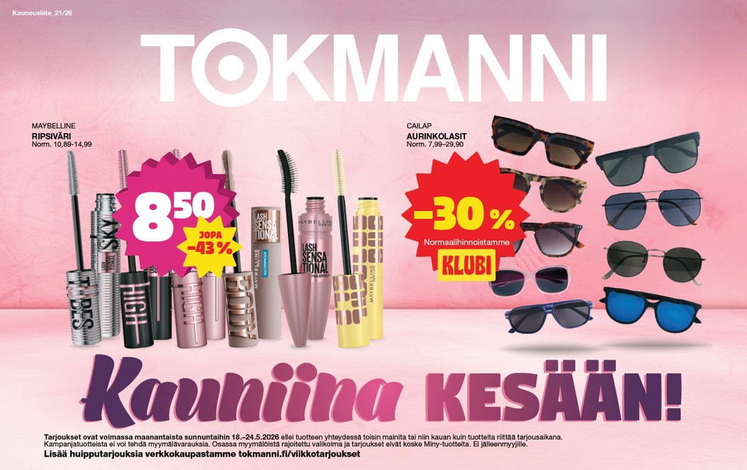 Tokmanni Kauneusliite vk 21