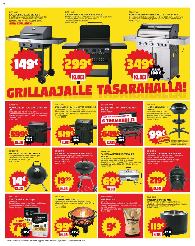 Tokmanni Lue Uusin Tarjoussanomat sivu 16
