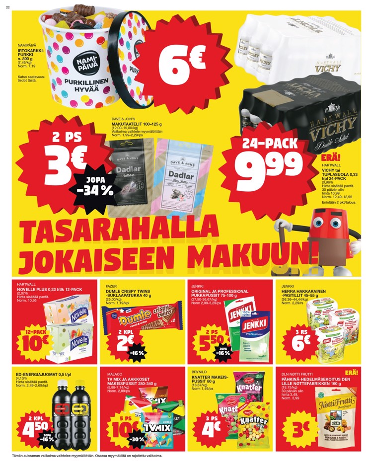 Tokmanni Lue Uusin Tarjoussanomat sivu 22