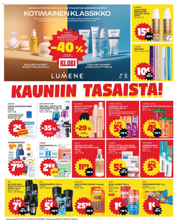 Tokmanni Lue Uusin Tarjoussanomat sivu 8