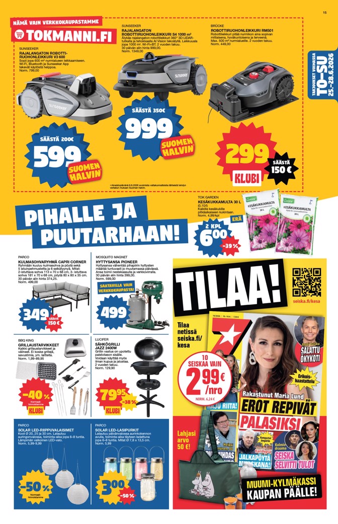 Tokmanni Lue Uusin Tarjoussanomat sivu 15