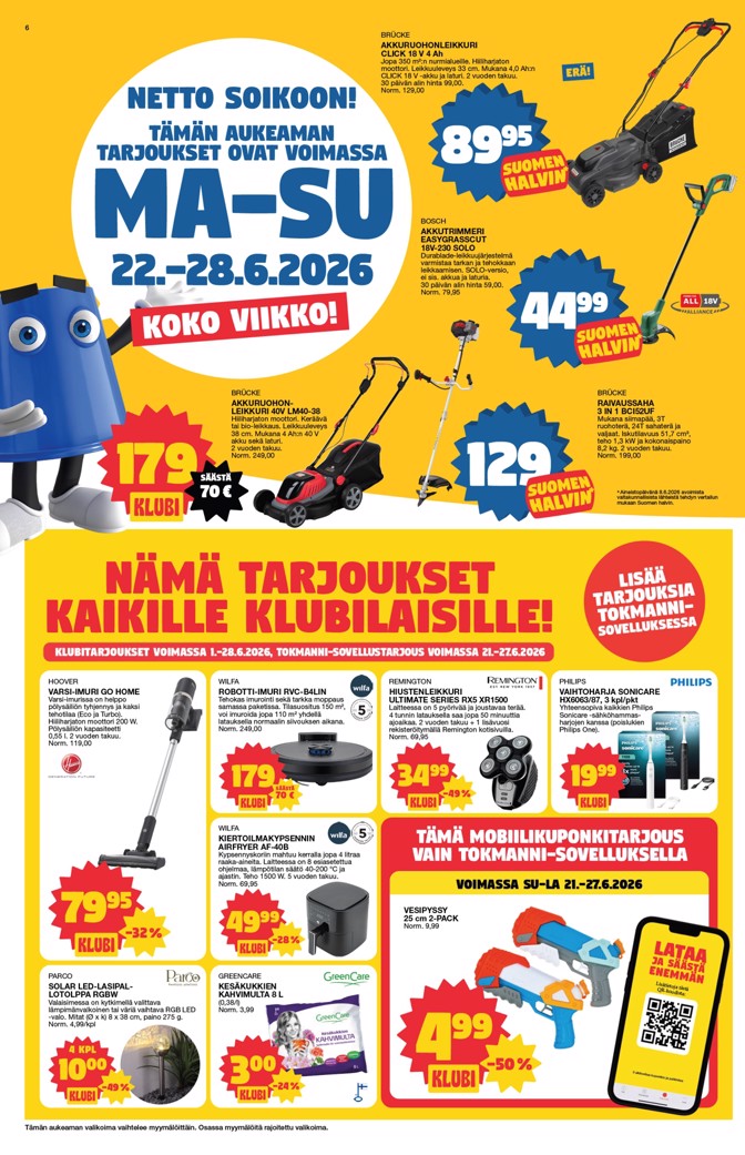 Tokmanni Lue Uusin Tarjoussanomat sivu 6