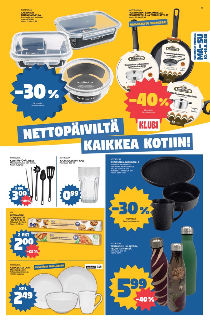 Tokmanni Lue Uusin Tarjoussanomat sivu 15