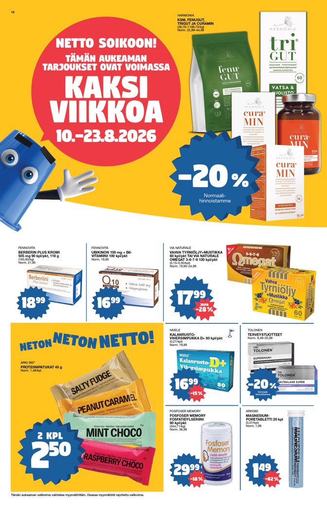 Tokmanni Lue Uusin Tarjoussanomat sivu 16