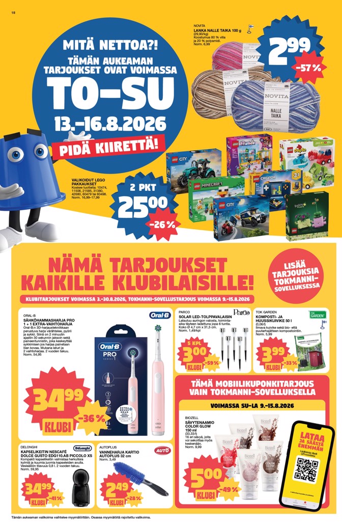 Tokmanni Lue Uusin Tarjoussanomat sivu 18