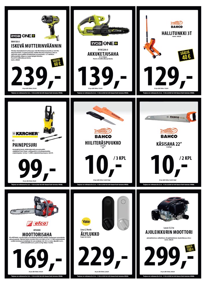 Tuuri Kyläkauppa Veljekset Keskinen sivu 26