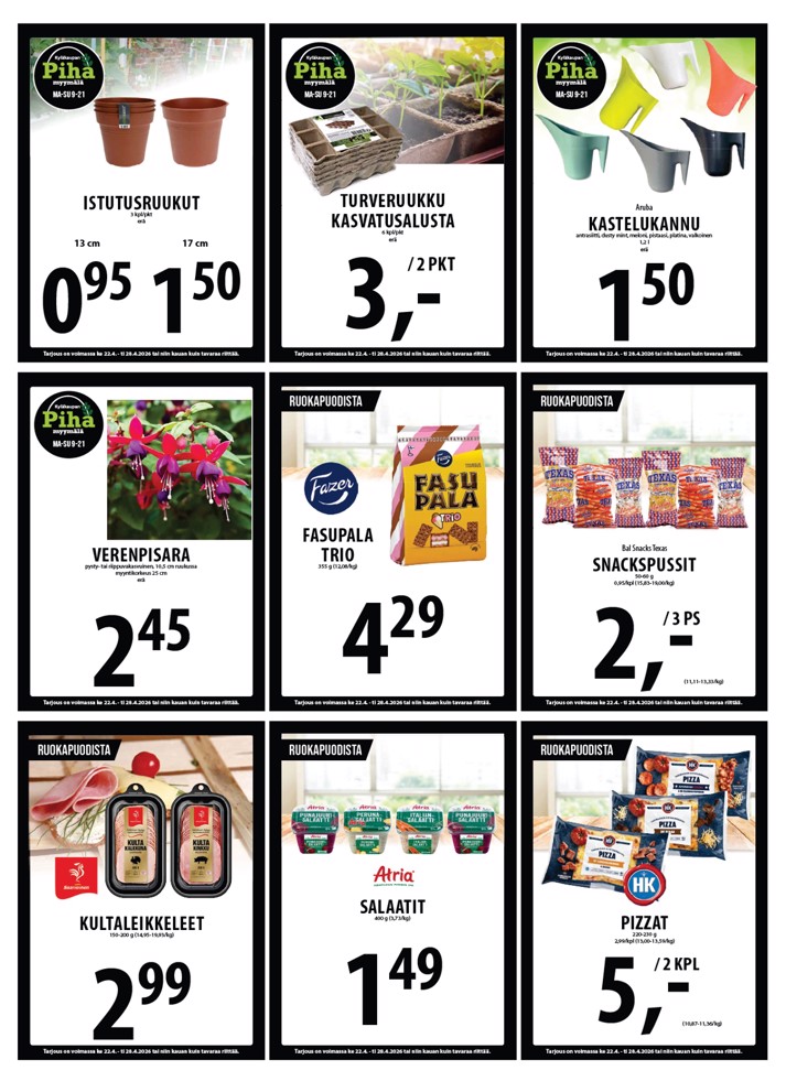 Tuuri Kyläkauppa Veljekset Keskinen sivu 29