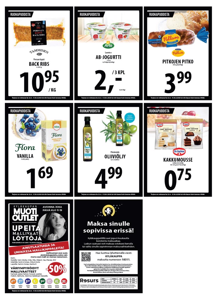 Tuuri Kyläkauppa Veljekset Keskinen sivu 30
