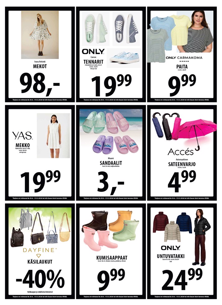 Tuuri Kyläkauppa Veljekset Keskinen sivu 22