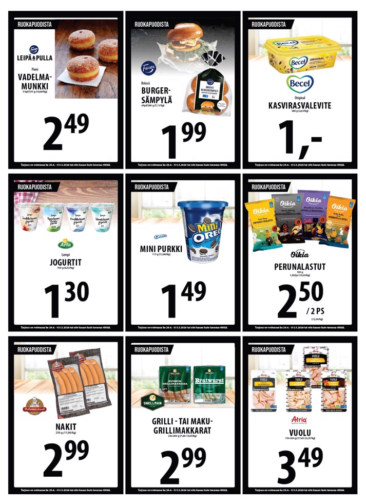Tuuri Kyläkauppa Veljekset Keskinen sivu 9