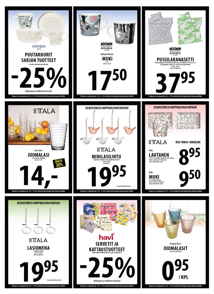 Tuuri Kyläkauppa Veljekset Keskinen sivu 14