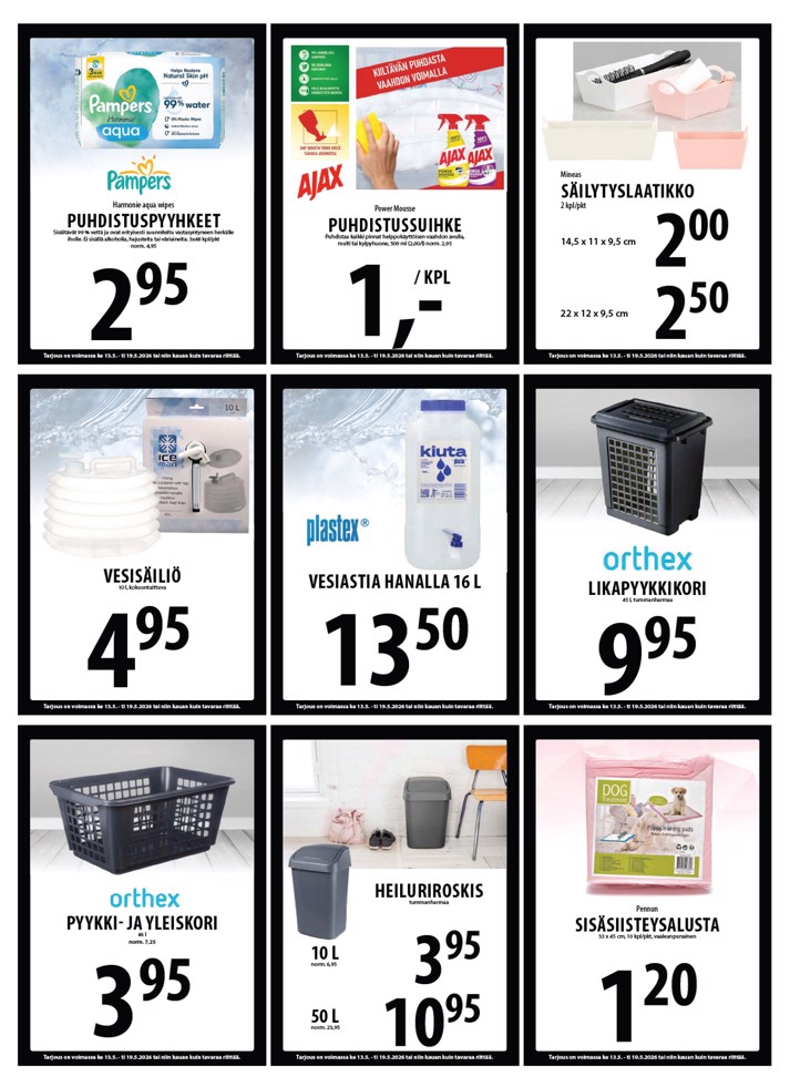 Tuuri Kyläkauppa Veljekset Keskinen sivu 18