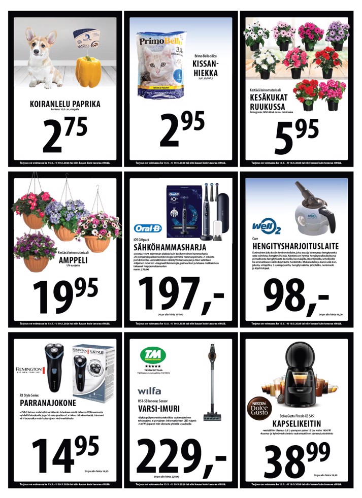 Tuuri Kyläkauppa Veljekset Keskinen sivu 19