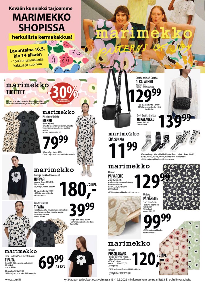 Tuuri Kyläkauppa Veljekset Keskinen sivu 2